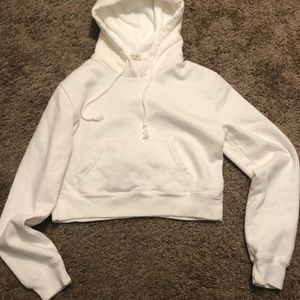J Galt White Hoodie